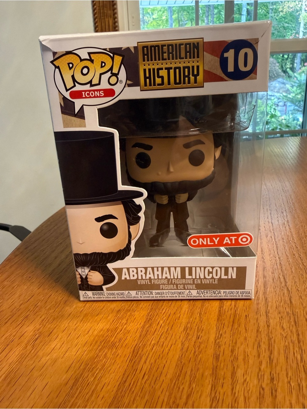 Funko Pop! Icons Abraham Lincoln Vinyl Figure - Black
